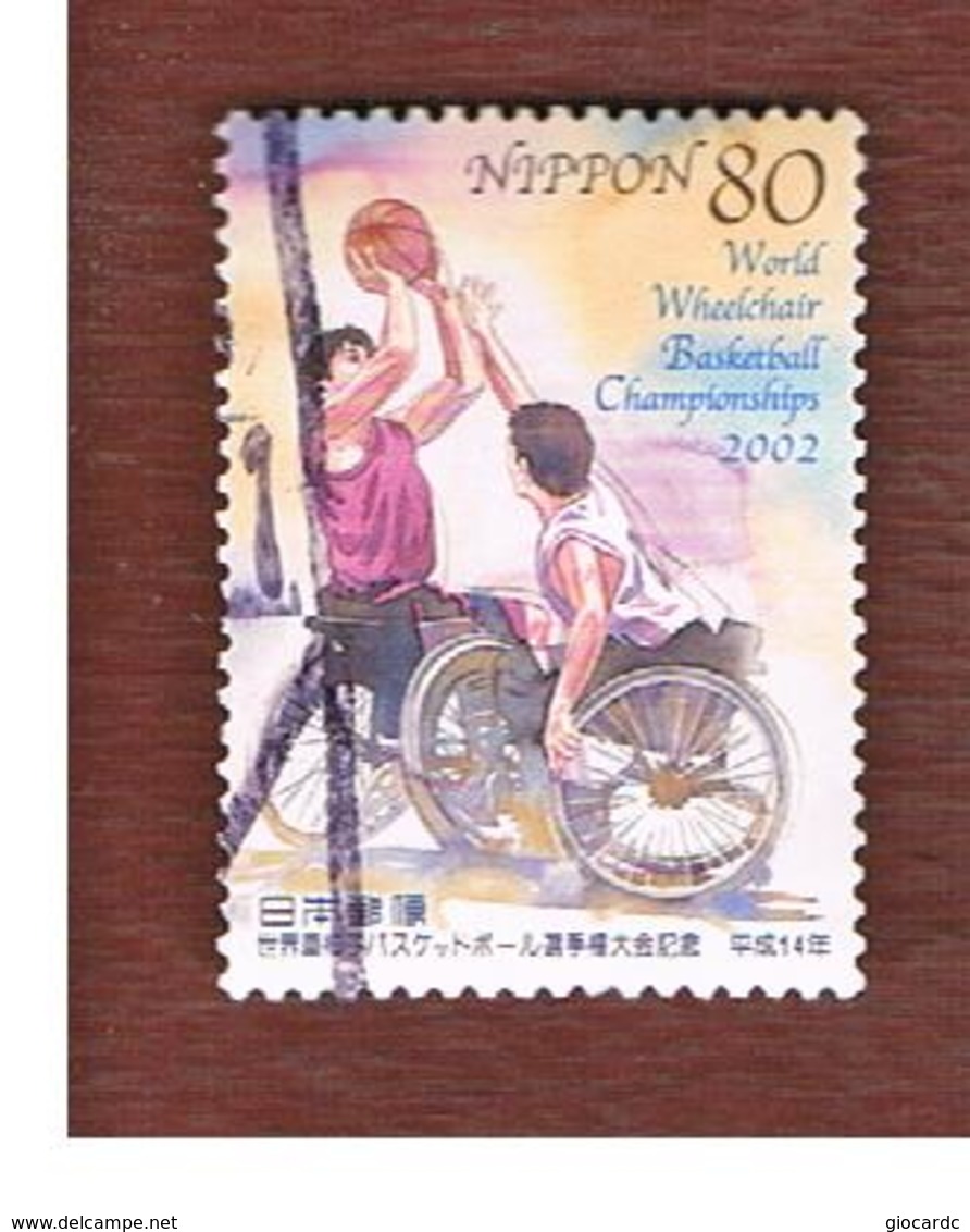 GIAPPONE (JAPAN) - SG 3056   -    2002 BASKETBALL FOR  DISABLED   - USED° - Used Stamps