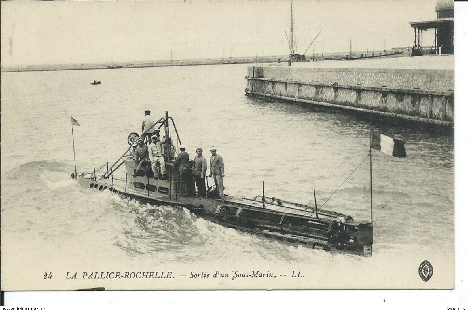 Sortie D'un Sous-Marin -La Pallice-Rochelle - Submarines