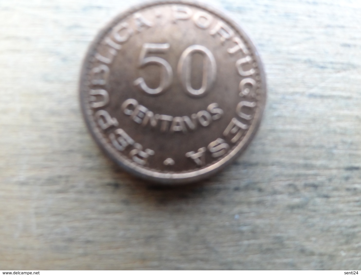 Angola  50  Centavos  1958  Km 75 - Angola