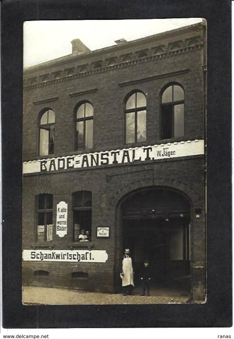 CPA Allemagne Germany Carte Photo RPPC Commerce Shop Devanture Magasin  Voir Scan Du Dos - A Identifier