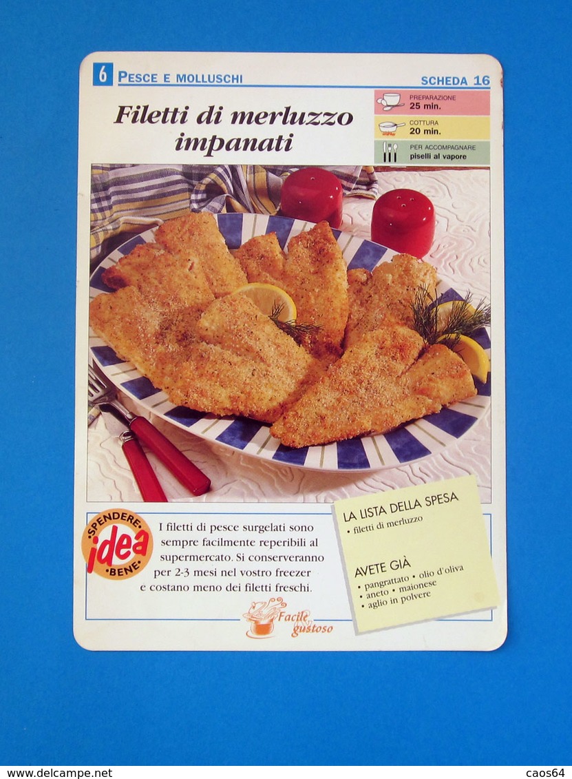 FILETTI DI MERLUZZO IMPANATI - Küche & Rezepte