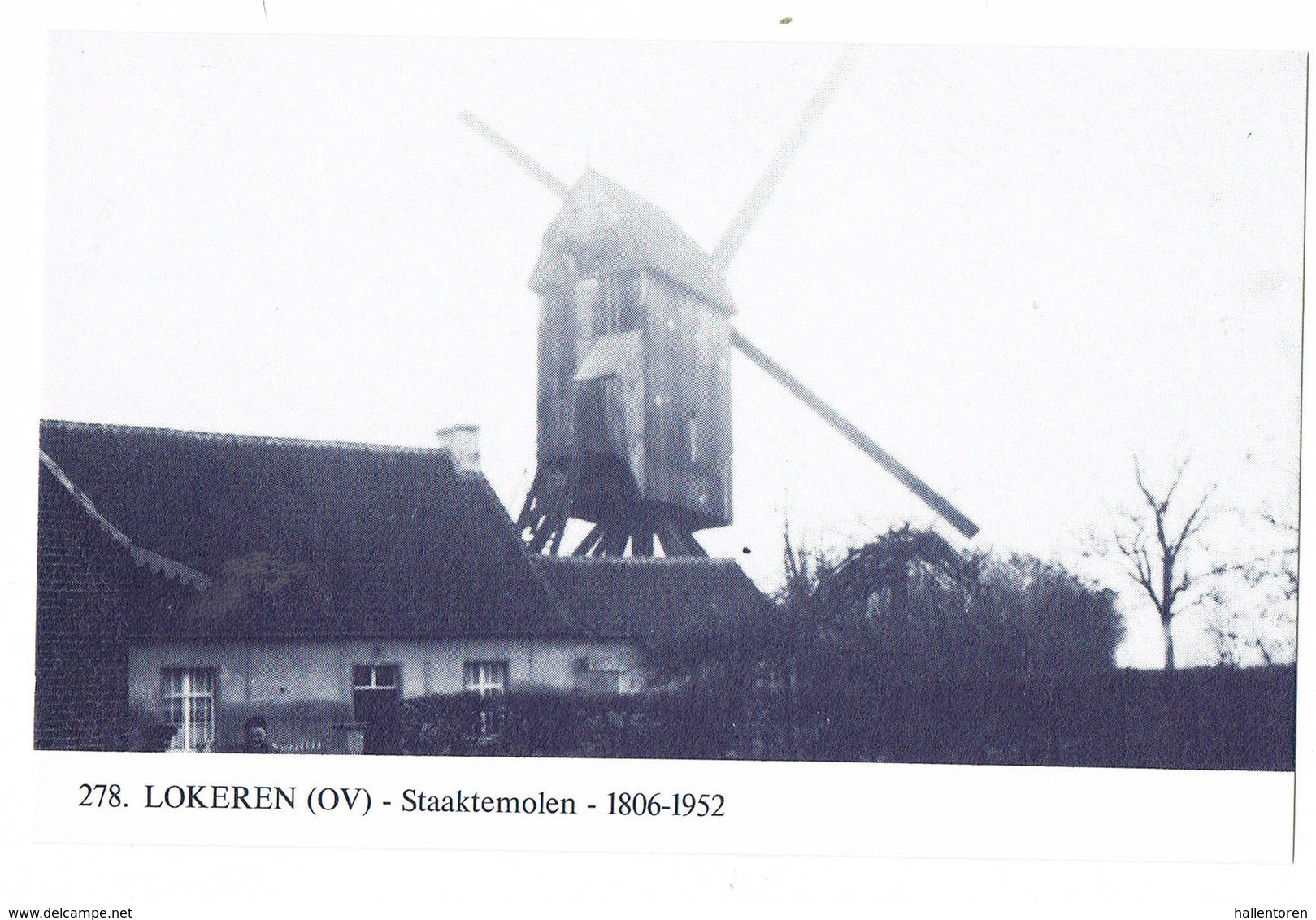 Lokeren: Staaktemolen ( 2 Scans) - Lokeren