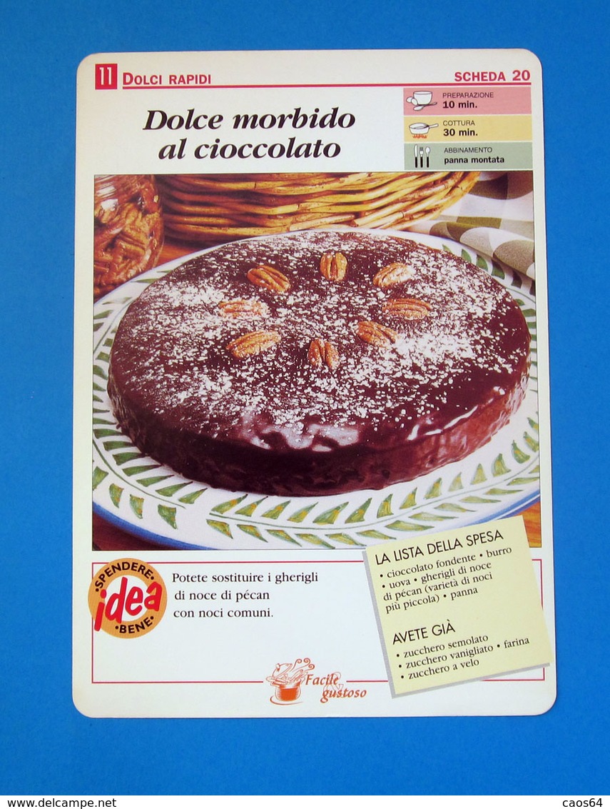 DOLCE MORBIDO AL CIOCCOLATO - Recettes De Cuisine