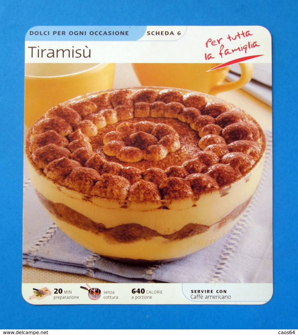 TIRAMISU - Ricette Culinarie