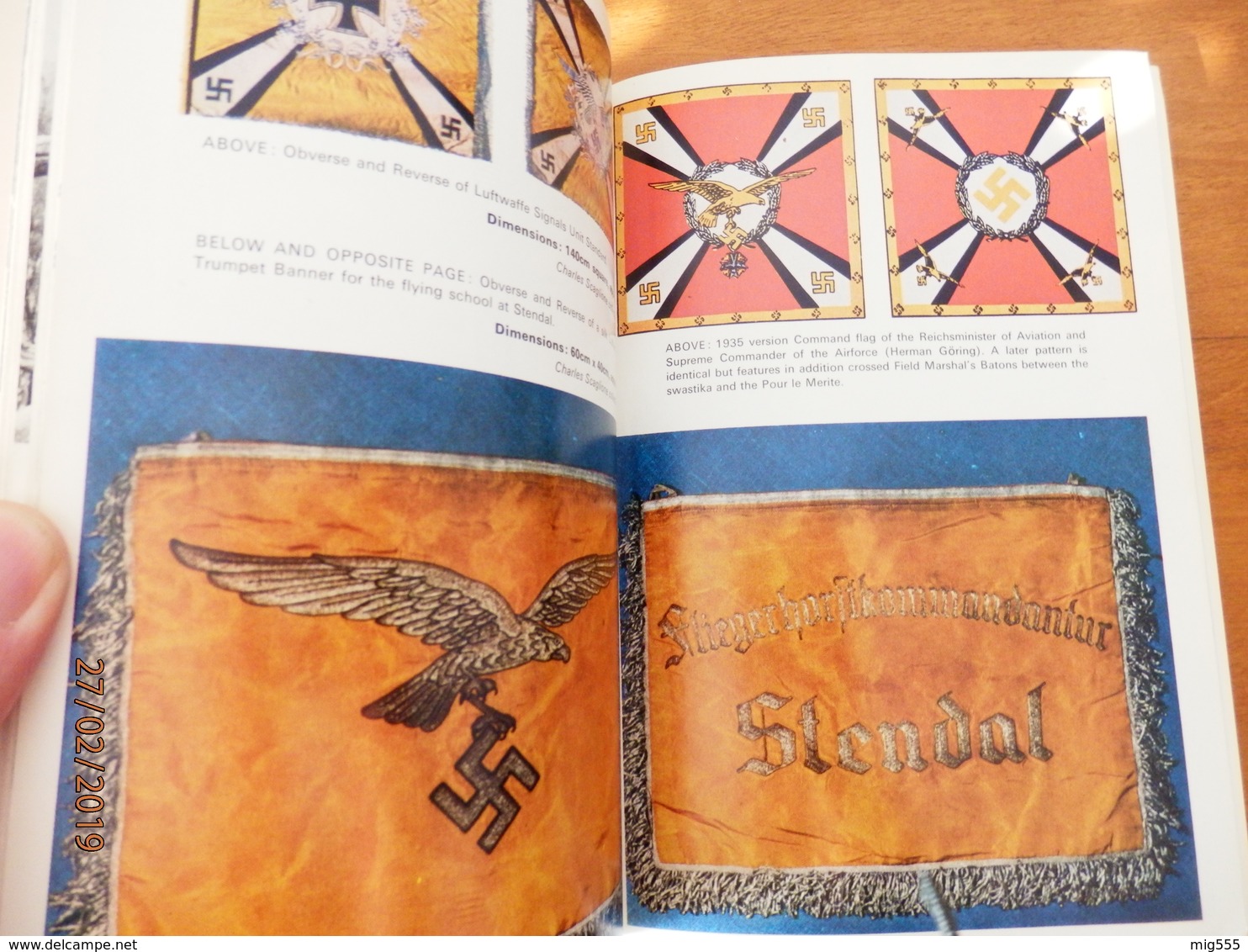 Almark Publications : FLAGS AND BANNERS OF THE THIRD REICH  By A.S. Walker - 1939-45