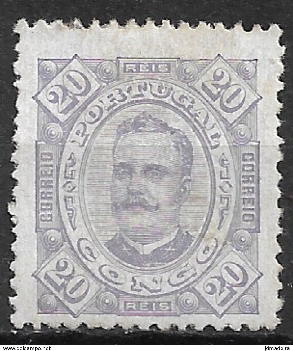 Portuguese Congo –1894 King Carlos 20 Réis - Portuguese Congo