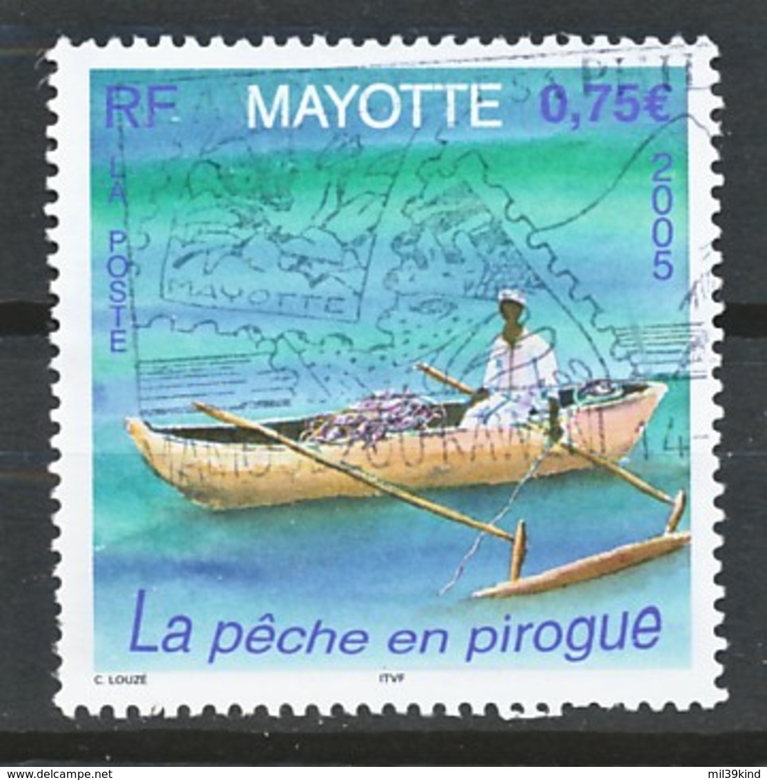 TIMBRE - MAYOTTE - 2005 -  Oblitere - Autres & Non Classés