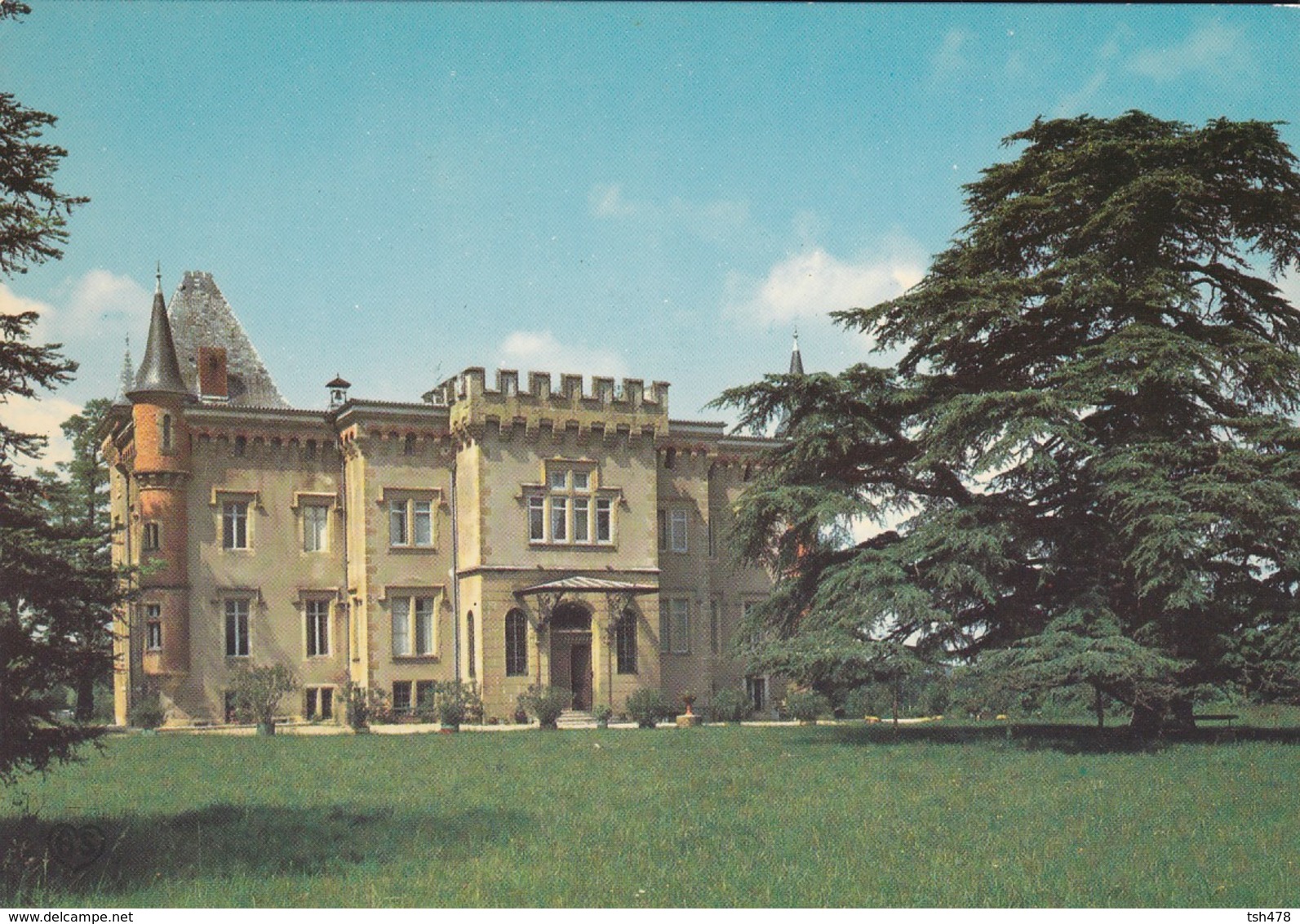 81----DOURGNE--château De TOUSCAYRATS--( Maison D'accueil Et De Repos )--voir 2 Scans - Dourgne