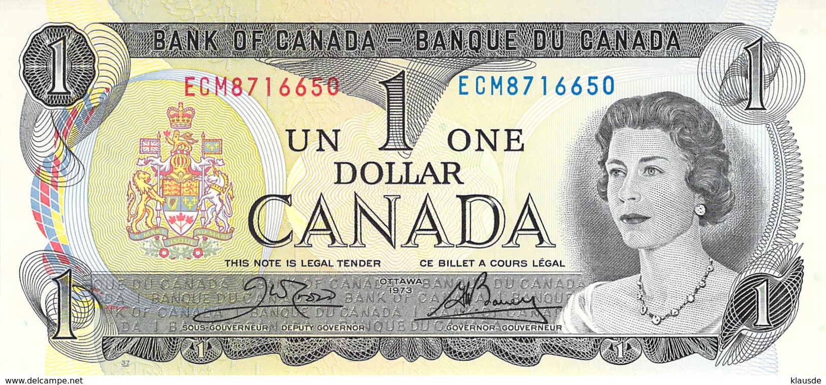 1 Dollar Kanada 1973 - Canada