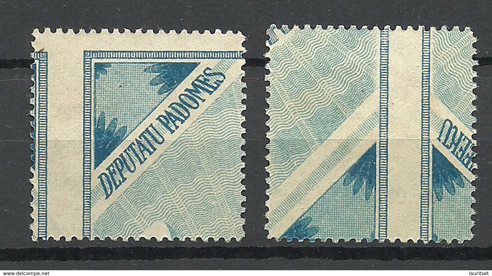 LATVIA Lettland 1921 Michel 67 - 68 Y O - Lettonie