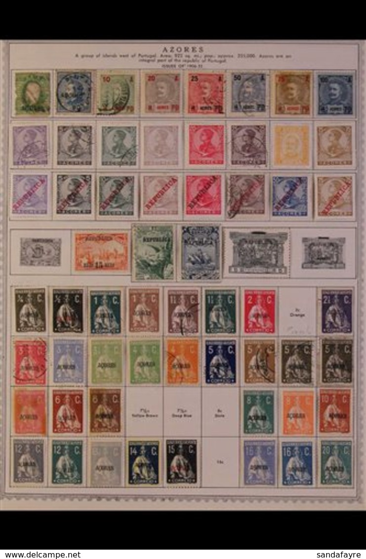 \Y PORTUGUESE COLONIES\Y 1870-1970. EXTENSIVE ALL DIFFERENT Mint & Used Collections On Printed Pages, Featuring Useful R - Andere & Zonder Classificatie