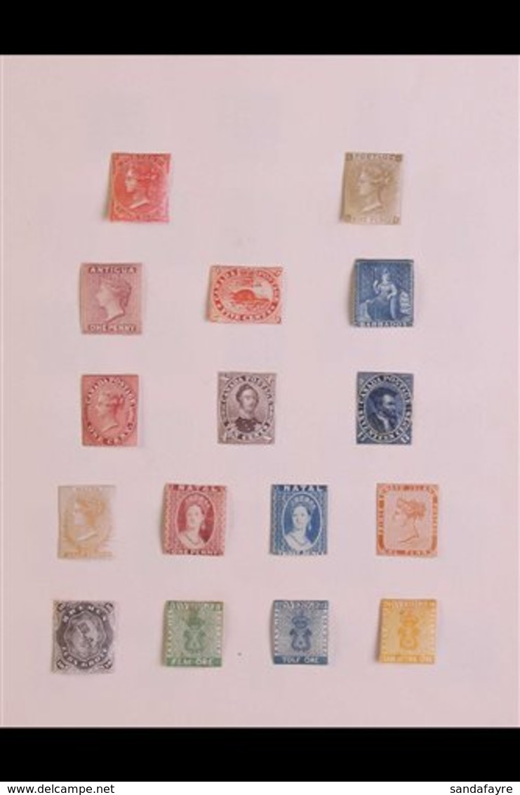 \Y OLD & CLASSIC WORLD STAMPS CAT £35,000++\Y A Unique & Unusual Collection Of Rather Fresh And Attractive Stamps Clippe - Autres & Non Classés