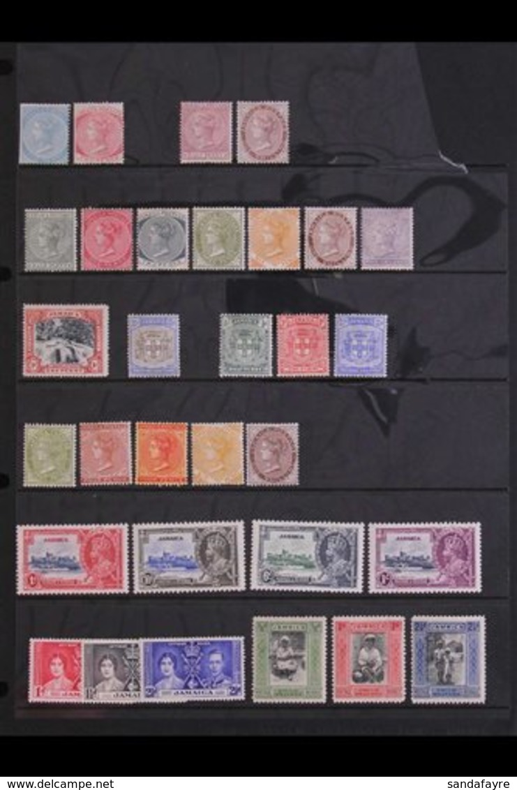 \Y BRITISH COMMONWEALTH RANGES.\Y All Periods Mint (many Never Hinged) & Used Stamps On Stock Pages & Leaves, Includes G - Autres & Non Classés