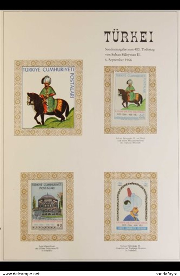 \Y ART ON STAMPS\Y A Magnificent All Different Never Hinged Mint Collection Of 1960's To 1990's Sets And Miniature Sheet - Unclassified