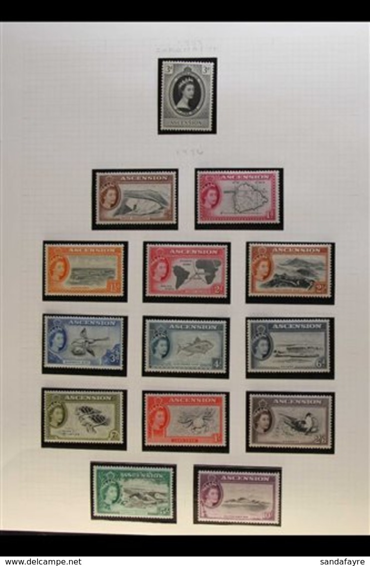 \Y 1953-82 COMPLETE QEII COLLECTION\Y An Attractive Complete Collection From The 1953 Coronation Through To The 1982 Air - Ascension (Ile De L')