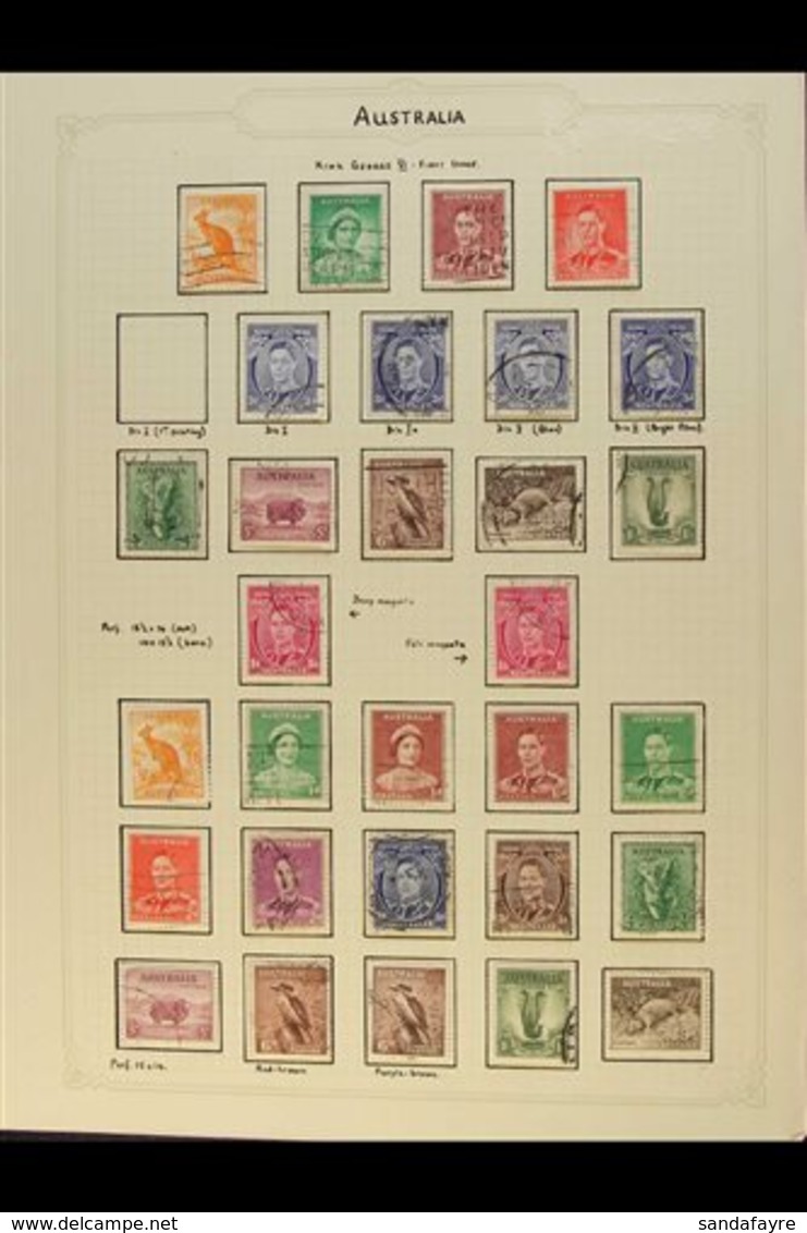 \Y 1937-70 VERY FINE USED COLLECTION.\Y An Attractive Collection With Many Sets, Shade, Paper & Perforation Variants Pre - Other & Unclassified