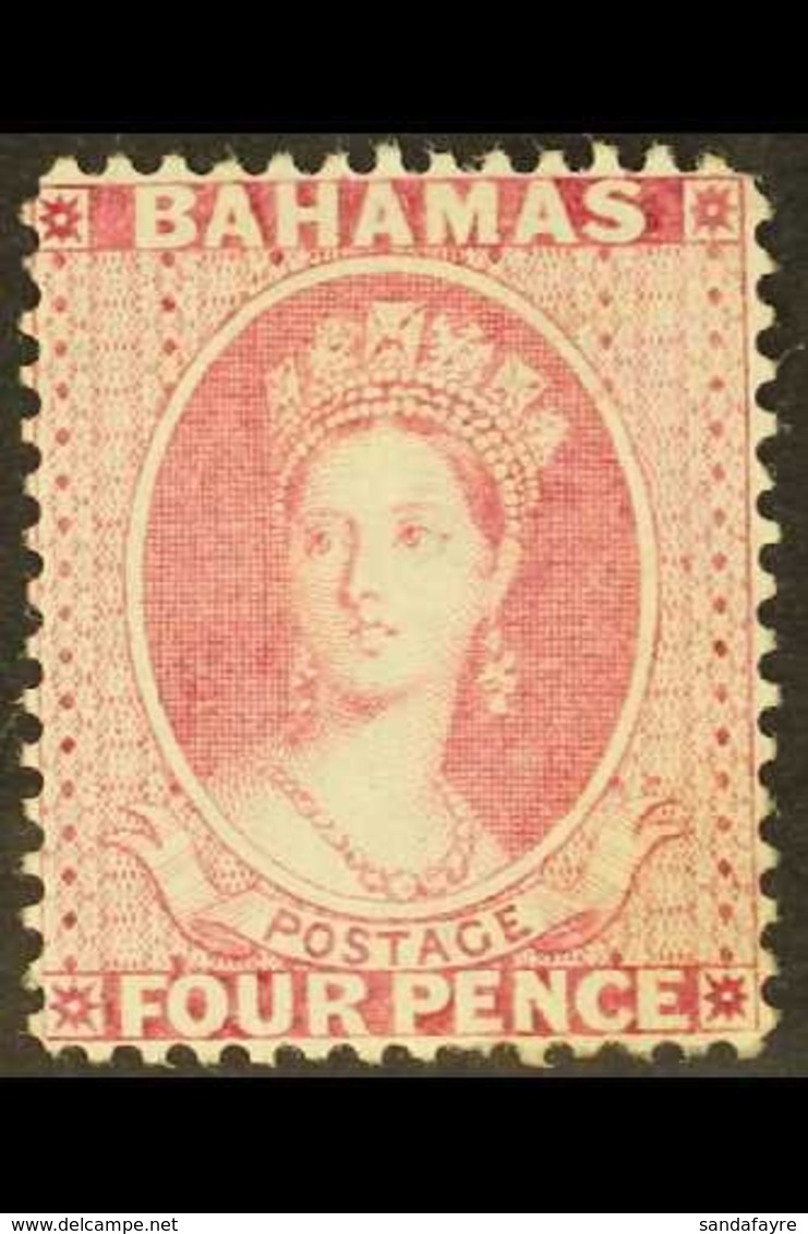 \Y 1876\Y 4d Bright Rose, CC Wmk - Perf 14, SG 35, Fine Mint With OG & Certificate For More Images, Please Visit Http:// - Other & Unclassified