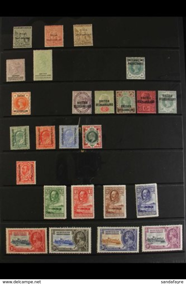 \Y 1885-1966 MINT COLLECTION\Y Displayed On Stockleaves. With 1885-87 (wmk Anchor) Set To 2d, Later QV To 1s (2 Differen - Sonstige & Ohne Zuordnung
