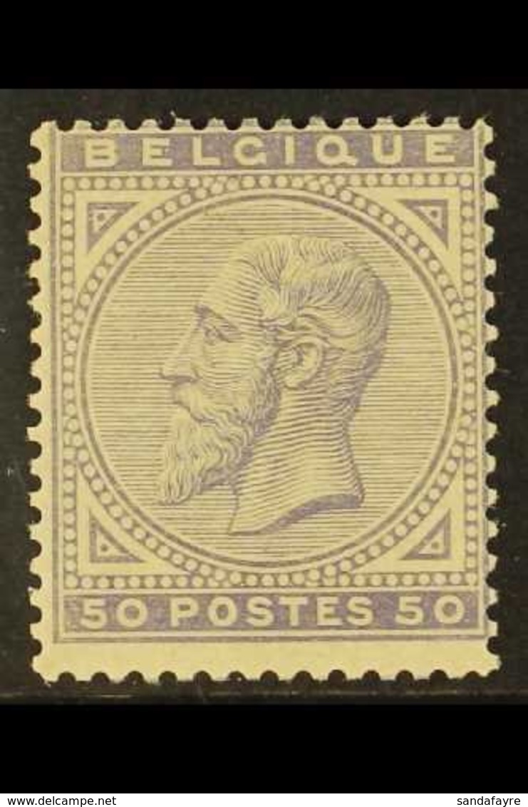 \Y 1883\Y 50c Violet King (COB 41, SG 66, Michel 38), Mint, Some Gum Creases, Centered To Top Right, Lovely Fresh Colour - Sonstige & Ohne Zuordnung