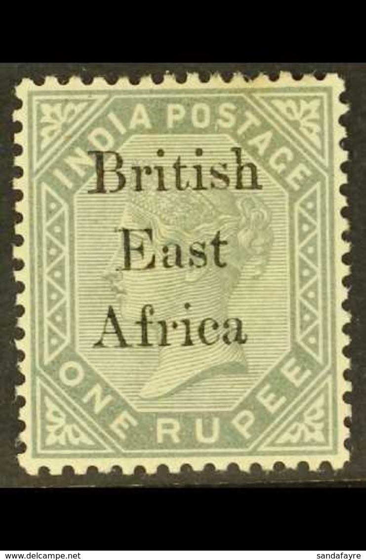 \Y 1895\Y 1r Slate, SG 59, Fine Mint. For More Images, Please Visit Http://www.sandafayre.com/itemdetails.aspx?s=634989 - Britisch-Ostafrika