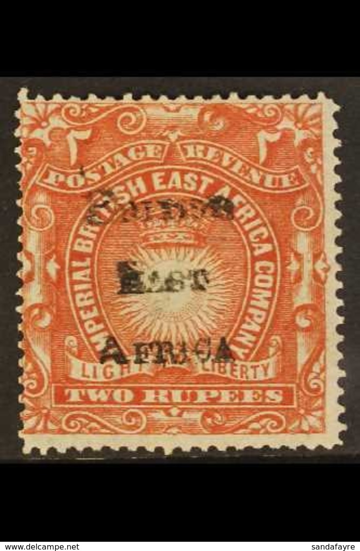 \Y 1895\Y 2r Brick-red, SG 44, Fine Mint. For More Images, Please Visit Http://www.sandafayre.com/itemdetails.aspx?s=643 - Britisch-Ostafrika