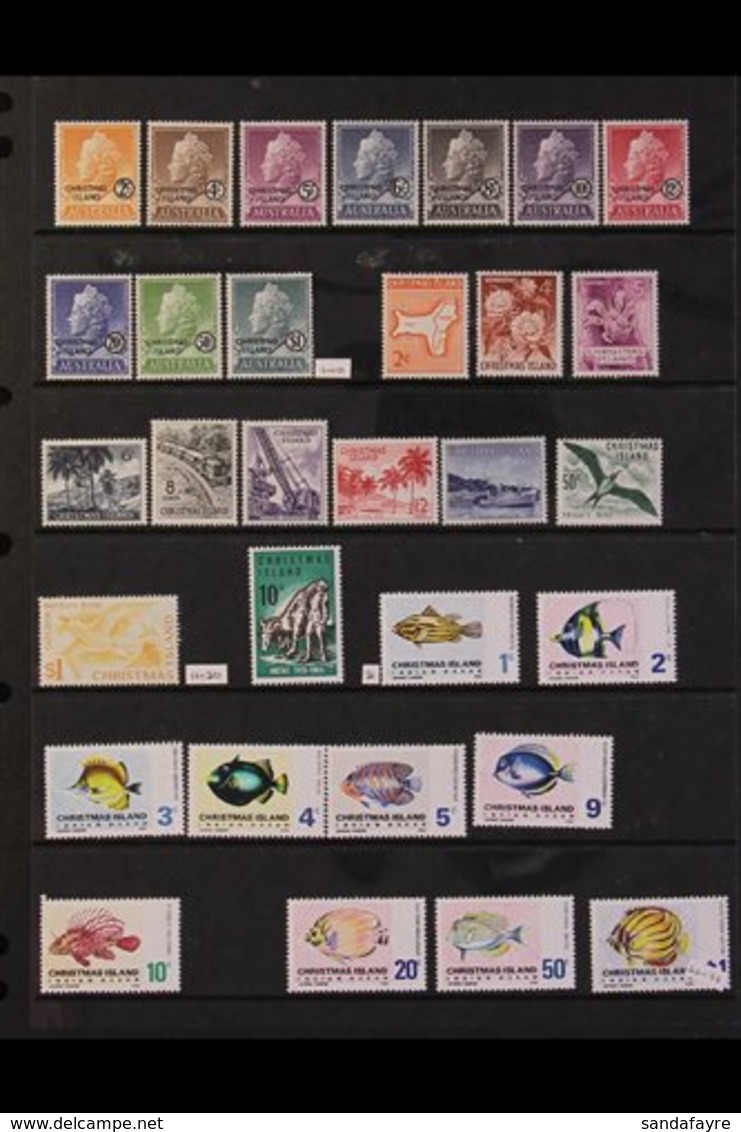 \Y 1958-1999 SUPERB NEVER HINGED MINT COLLECTION\Y On Stock Pages, ALL DIFFERENT, Virtually All As Complete Sets, Includ - Christmas Island