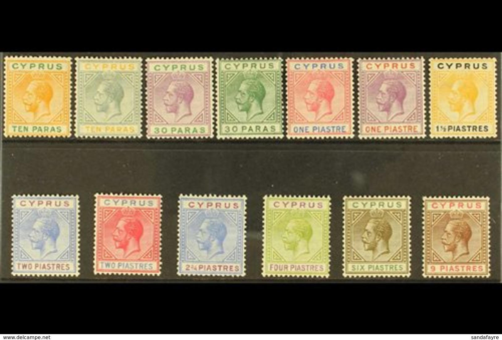 \Y 1921-23\Y KGV (wmk Mult Script CA) Set To 9pi, SG 85/97, Fine Mint. Fresh And Attractive! (13 Stamps) For More Images - Other & Unclassified