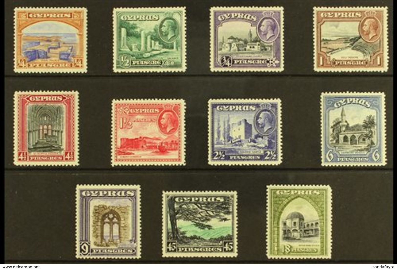 \Y 1934\Y Pictorial Complete Set, SG 133/43, Very Fine Mint (11 Stamps) For More Images, Please Visit Http://www.sandafa - Other & Unclassified