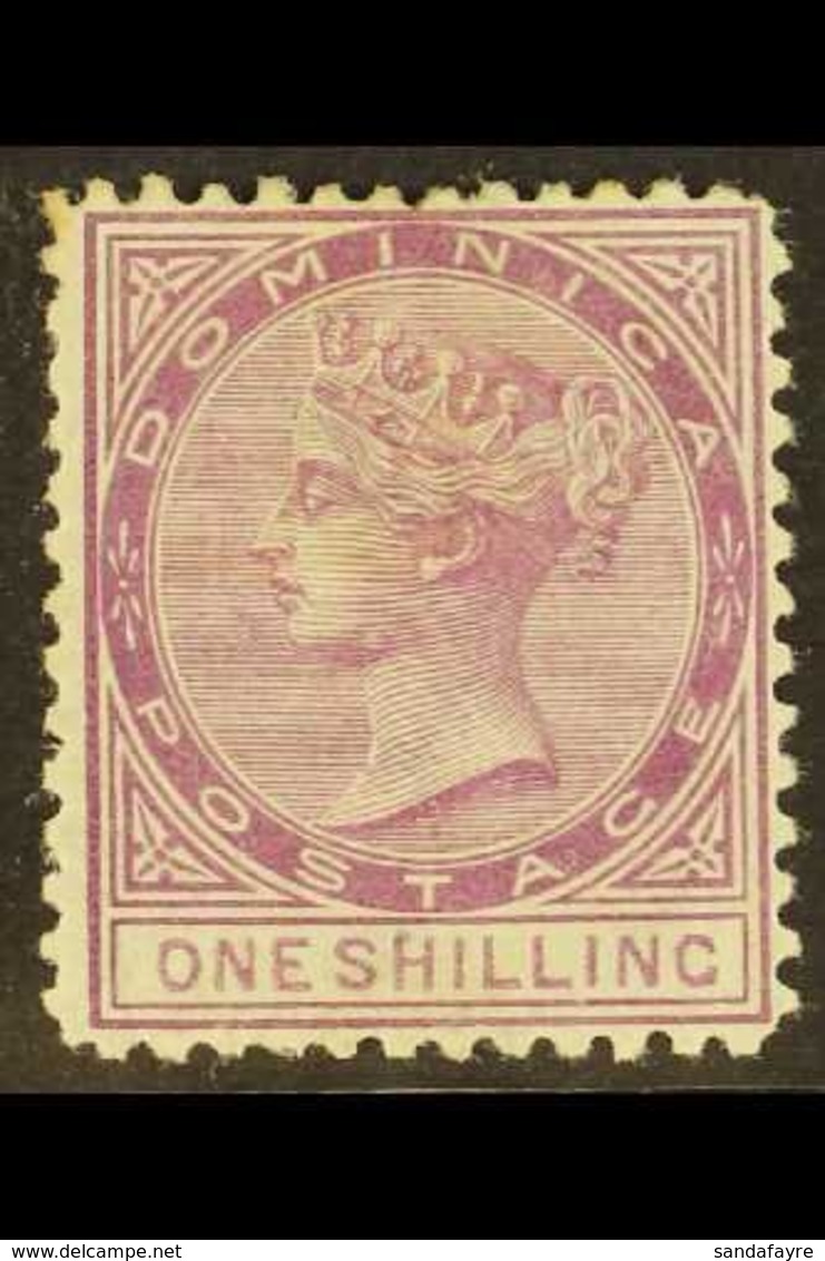 \Y 1874\Y 1s Dull Magenta, Wmk Crown CC, P.12½, SG 3, Mint. For More Images, Please Visit Http://www.sandafayre.com/item - Dominica (...-1978)