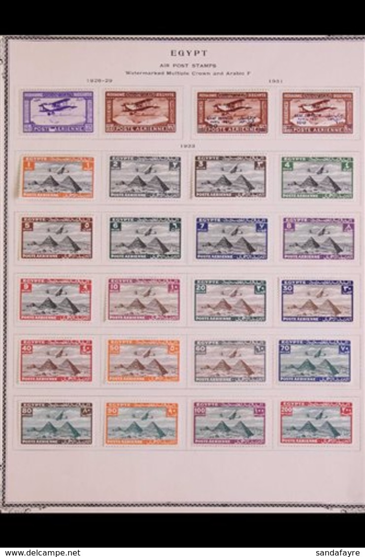 \Y AIR POST STAMPS\Y 1926-1953 VERY FINE MINT All Different Collection. A Delightful VIRTUALLY COMPLETE RUN (between SG  - Autres & Non Classés