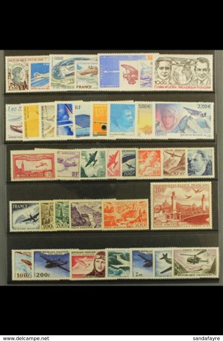 \Y 1930-2005 AIR POST COLLECTION\Y An Attractive Mint & Never Hinged Mint, ALL DIFFERENT Collection Presented On A Pair  - Other & Unclassified