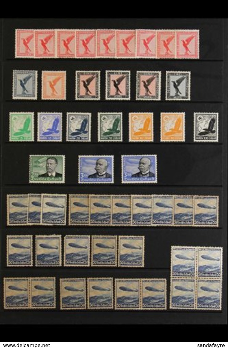 \Y 1919-1942 AIRS\Y Mint (some Never Hinged) Duplicated Accumulation On Stockleaves. Includes 1926 "Eagle" Range To 1m ( - Autres & Non Classés