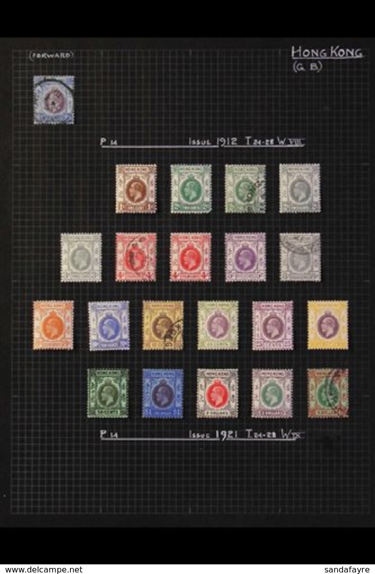 \Y 1862-1954 ATTRACTIVE COLLECTION\Y On Leaves, ALL DIFFERENT Mint & Used Stamps, Includes 1862-63 2c Used (faults), 186 - Other & Unclassified