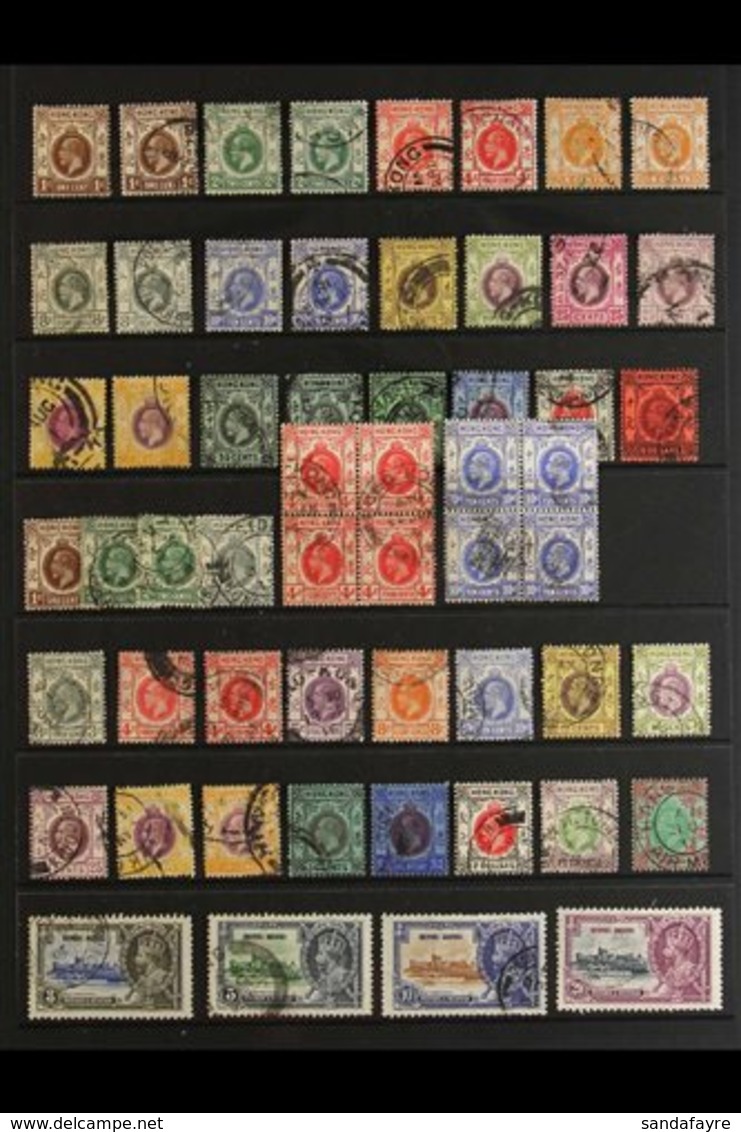 \Y 1912-36 ALL DIFFERENT USED COLLECTION.\Y An All Different Used Collection With Many Listed Shades, Presented On A Sto - Other & Unclassified