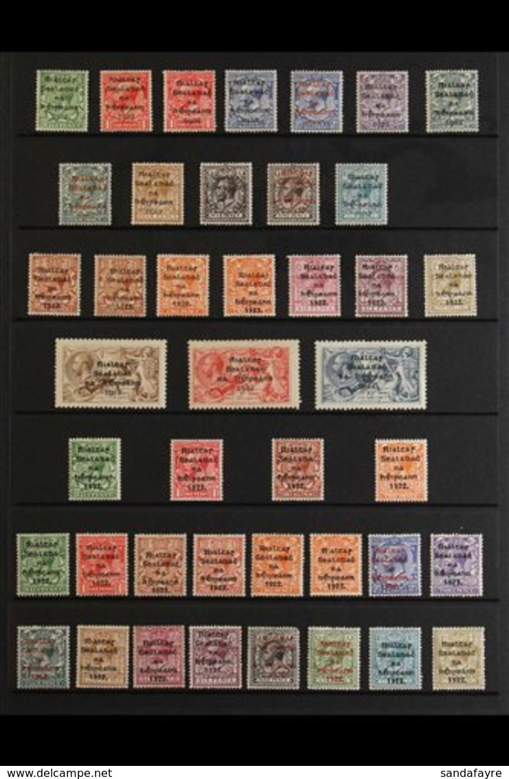 \Y 1922-35 KGV OVERPRINTED SETS COLLECTION.\Y A Most Attractive Collection Of Sets That Includes 1922 "Dollard" Opt'd Se - Sonstige & Ohne Zuordnung