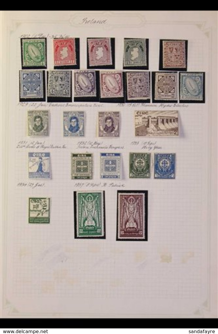 \Y 1922-61 MINT / NHM COLLECTION\Y A Valuable & Attractive Mint Collection Including Much Never Hinged Presented On Albu - Other & Unclassified