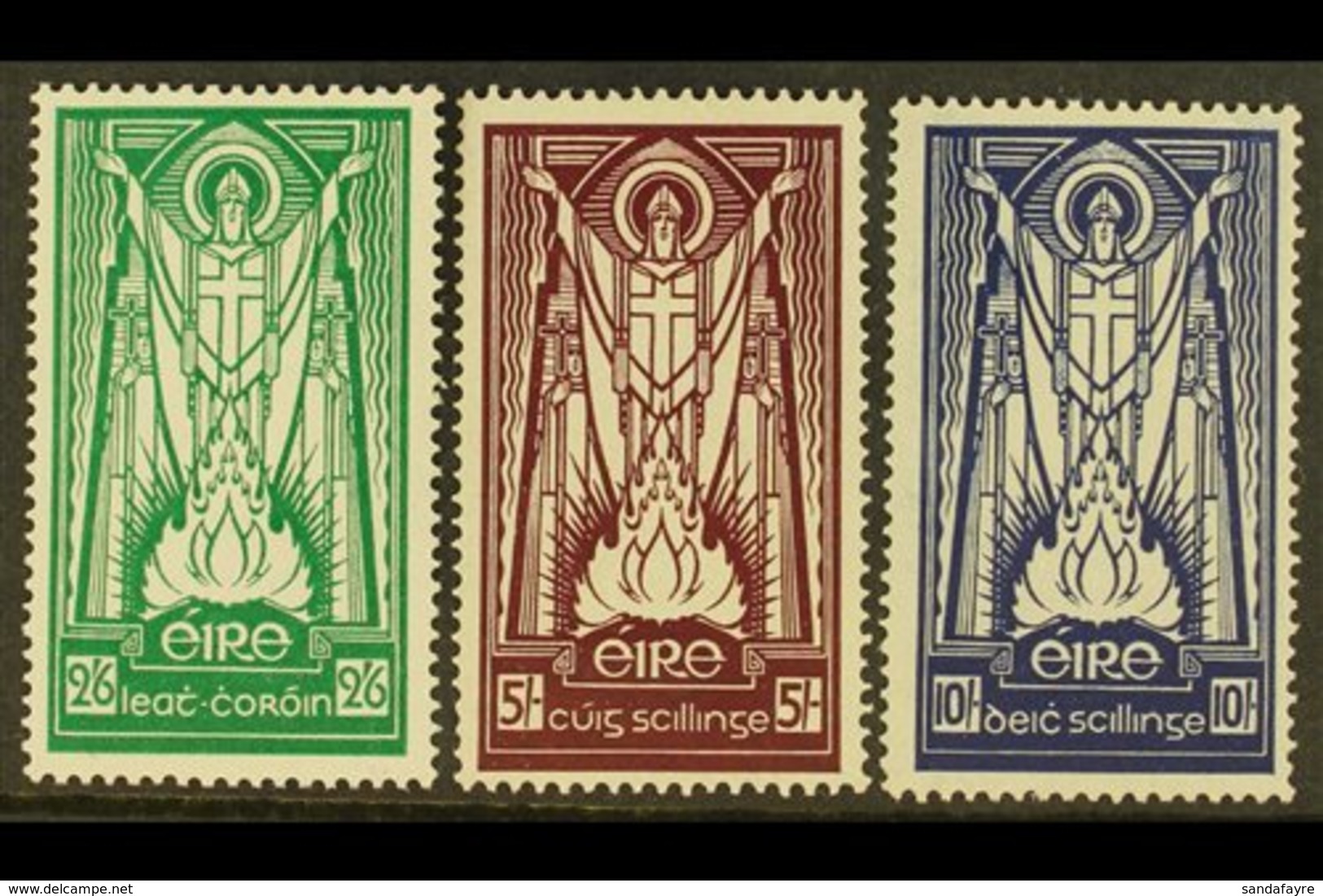 \Y 1937\Y (multiple "SE" Wmk) St Patrick High Values Set, SG 102/04, Very Fine Mint. Fresh And Attractive. (3 Stamps) Fo - Sonstige & Ohne Zuordnung