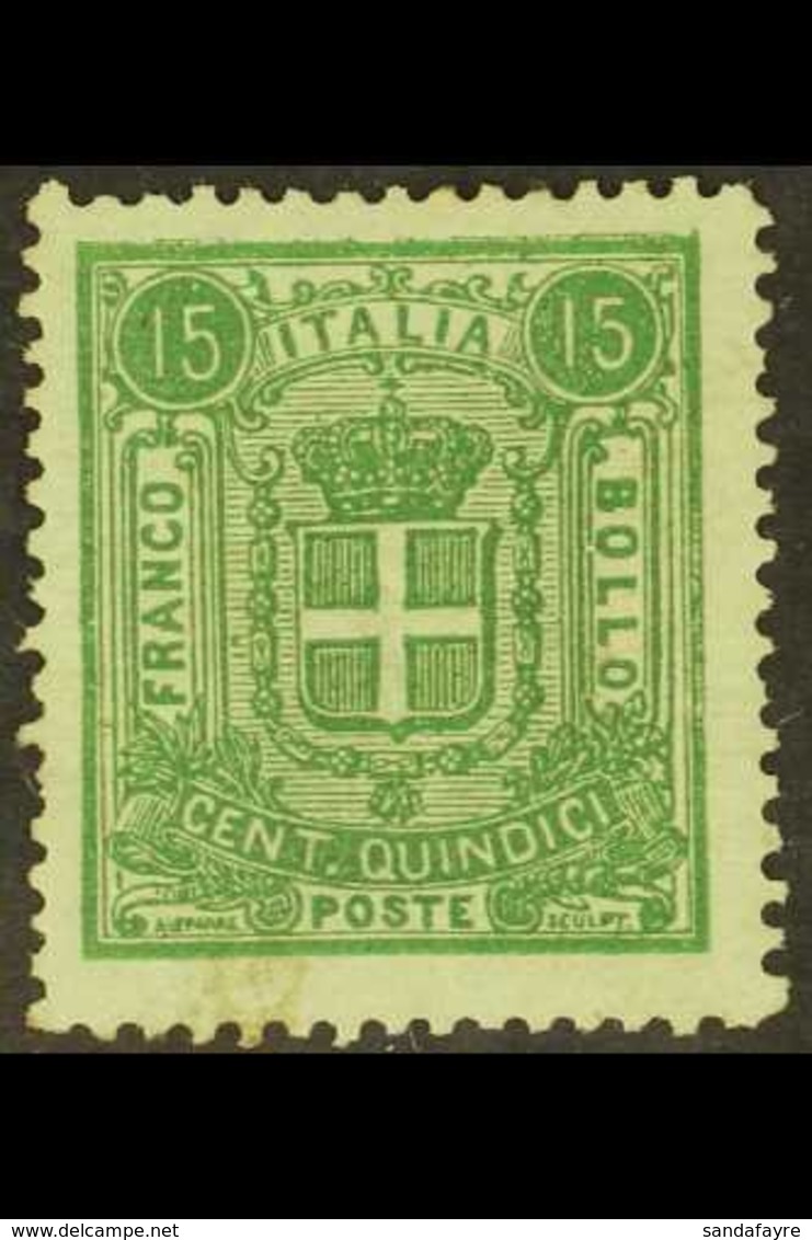 \Y 1863\Y 15c Yellow Green, Sparre Essay, Perf 13½, CEI S7m/l, Small Grease Spot At Foot. Scarce. For More Images, Pleas - Non Classés
