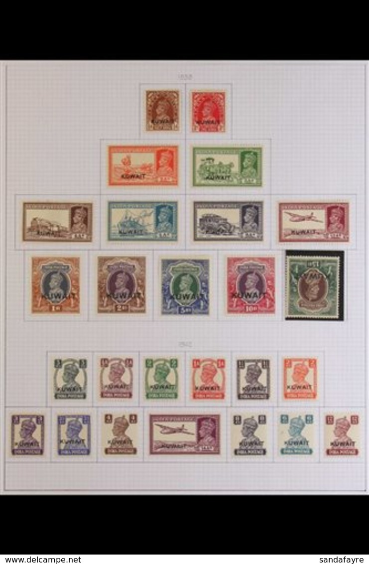 \Y 1923-1964 VERY FINE MINT ASSEMBLY.\Y An Interesting Collection Presented On Sleeved Pages With Many Sets & Some Attra - Koweït