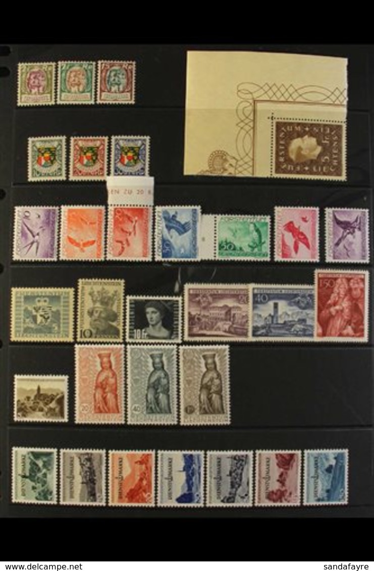 \Y 1924-59 NEVER HINGED MINT SELECTION\Y Incl. 1924 2½rp, 7½rp & 15rp, 1927 Birthday Set, 1939 Airmails Set, 1946 10f St - Sonstige & Ohne Zuordnung