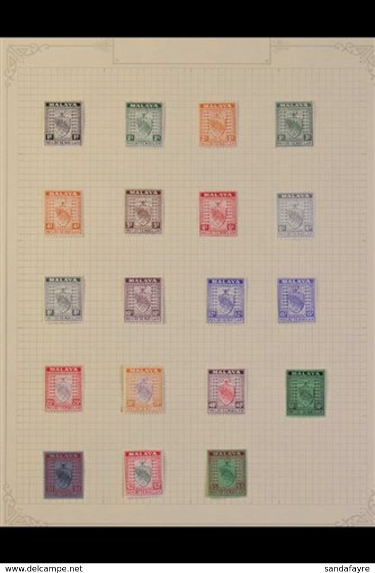 \Y NEGRI SEMBILAN\Y 1935 - 1957 Complete Mint Collection, SG 21 - 79, Lovely Fresh Lot. (59 Stamps) For More Images, Ple - Sonstige & Ohne Zuordnung