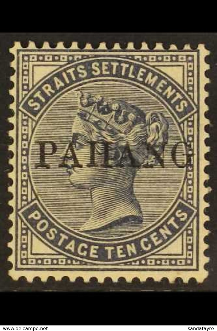 \Y PAHANG\Y 1889 10c Slate, Ovptd "PAHANG", SG 3, Very Fine And Fresh Mint. For More Images, Please Visit Http://www.san - Sonstige & Ohne Zuordnung