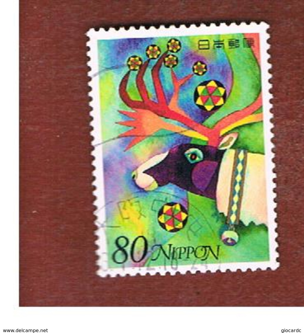 GIAPPONE (JAPAN) - SG 3103  -    2003  GREETINGS STAMPS: IN THE NIGHT OF FALLING STARS     - USED° - Oblitérés