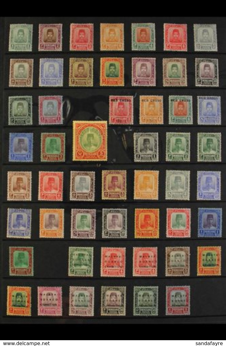 \Y TRENGGANU\Y 1910-1963 All Different FINE/VERY FINE MINT Collection. With 1910-19 Set To $1; 1917-18 Red Cross Set; 19 - Sonstige & Ohne Zuordnung