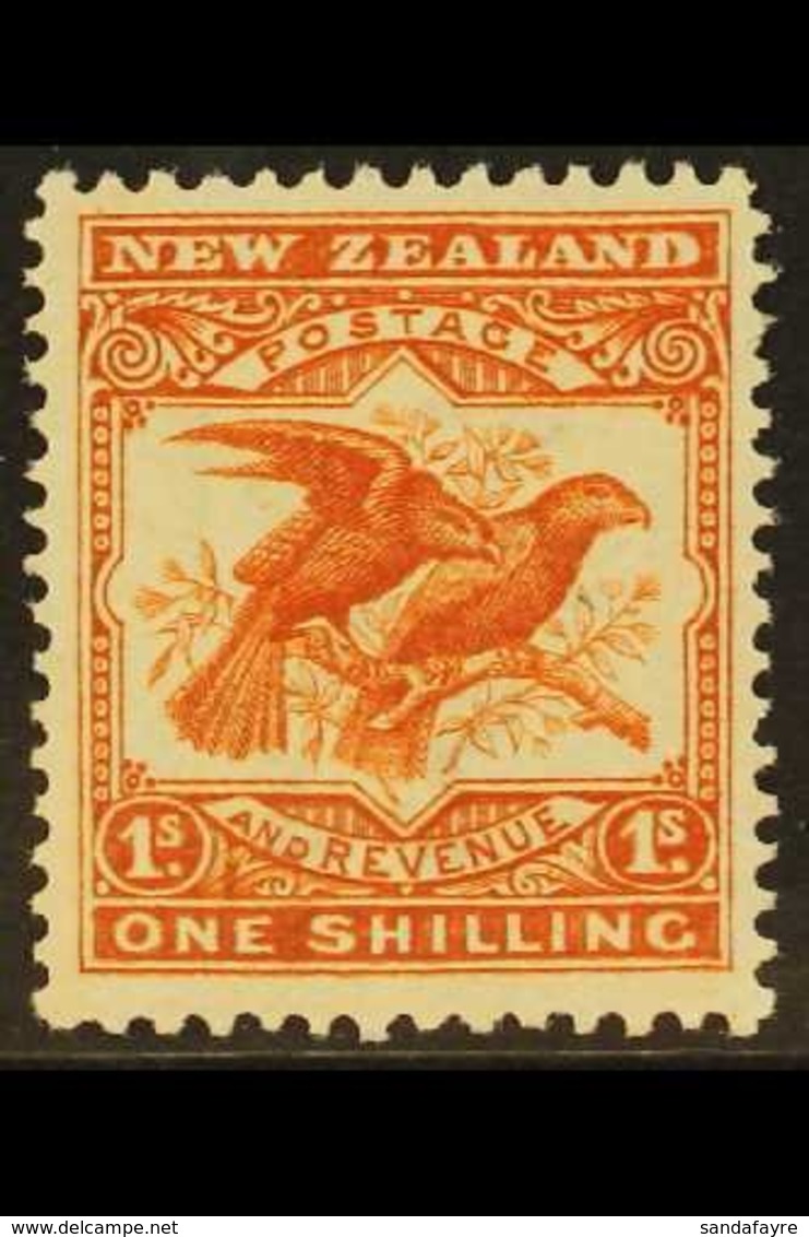 \Y 1907\Y 1s Deep Orange Red, Perf 14 X 15, SG 385a, Very Fine Never Hinged Mint. For More Images, Please Visit Http://w - Other & Unclassified