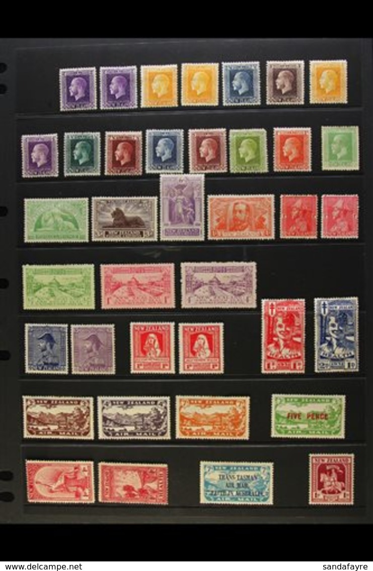 \Y 1915-34 ALL DIFFERENT MINT COLLECTION\Y Includes 1915-30 King George V Most Values From 2d (both Colours) To 1s Incl  - Other & Unclassified