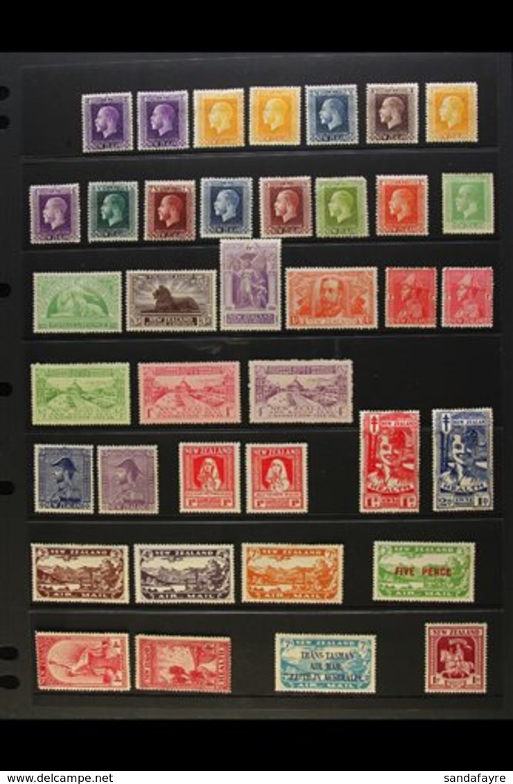 \Y 1915-34 ALL DIFFERENT MINT COLLECTION\Y Includes 1915-30 King George V Most Values From 2d (both Colours) To 1s Incl  - Autres & Non Classés