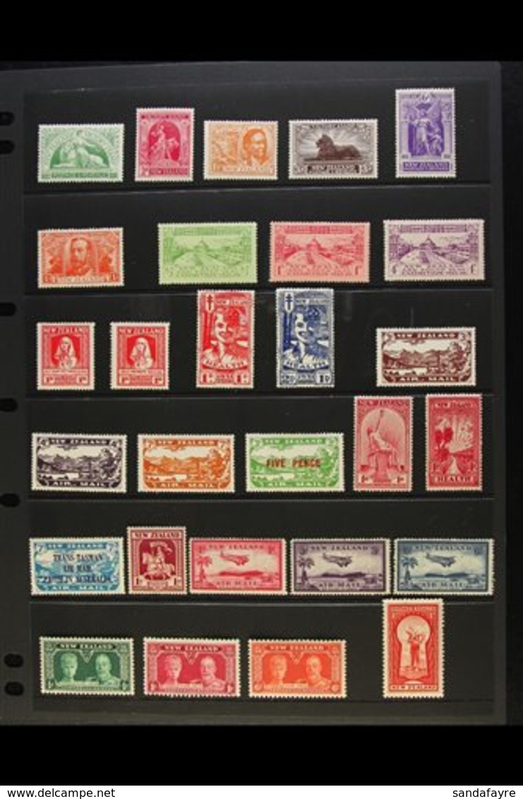 \Y 1920-35 FINE MINT COLLECTION\Y A Complete Collection Of The Commemorative, Air Mail, And Health Stamps For The Period - Other & Unclassified