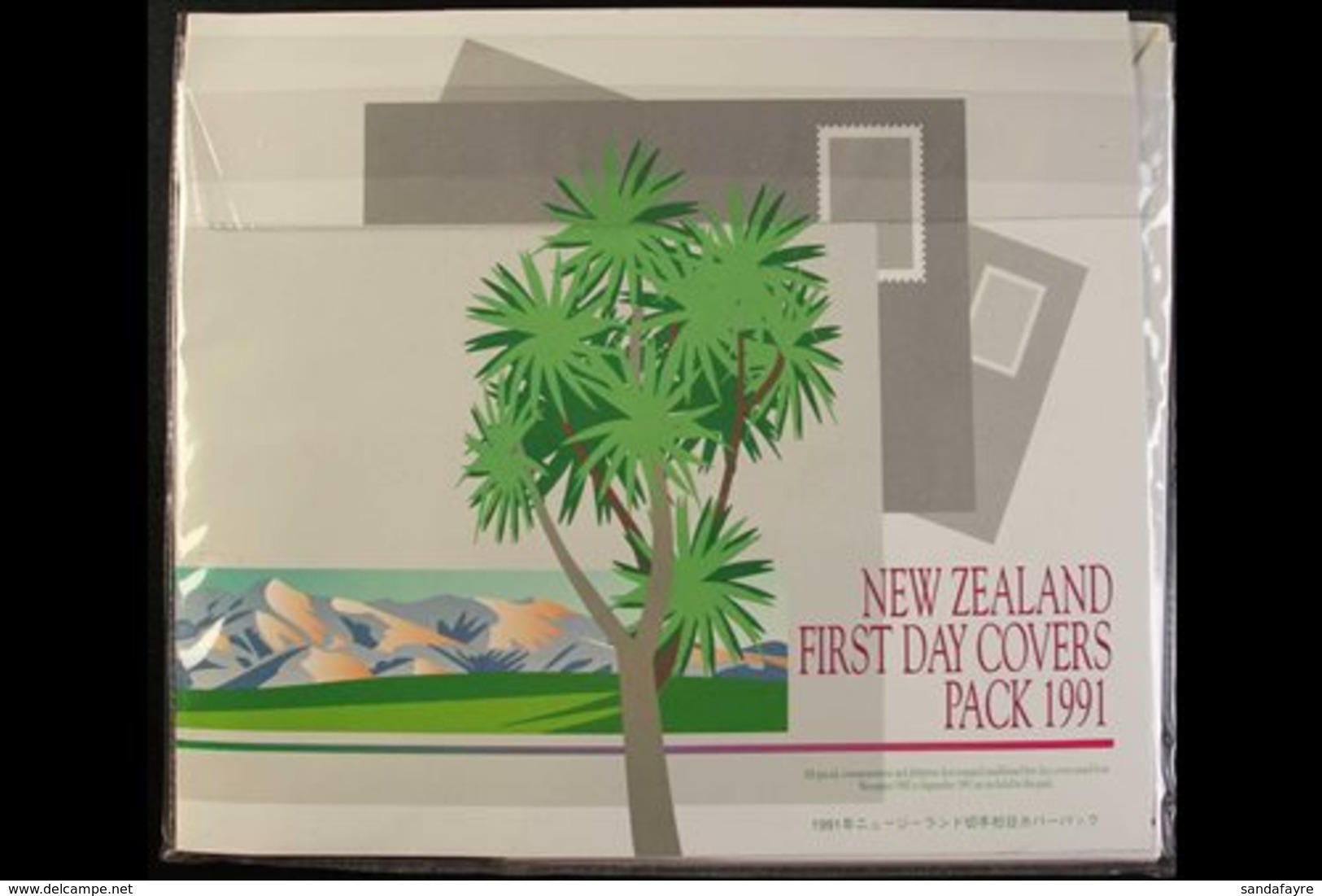 \Y 1991-95 FIRST DAY COVERS PACKS\Y A Complete Run Of First Day Cover Packs Issued By New Zealand Post Containing Sets O - Other & Unclassified
