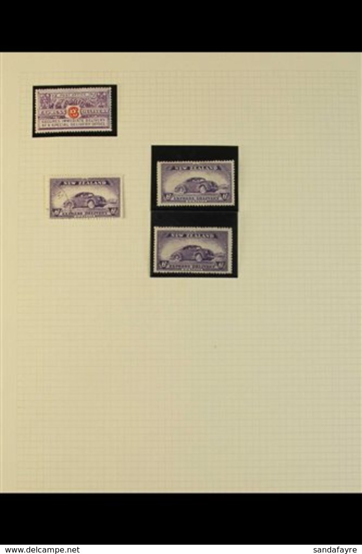 \Y BACK OF THE BOOK\Y COLLECTION BALANCE With Express Delivery 1926 6d Mint, Postage Dues Mint Or Unused Range Incl. 189 - Autres & Non Classés